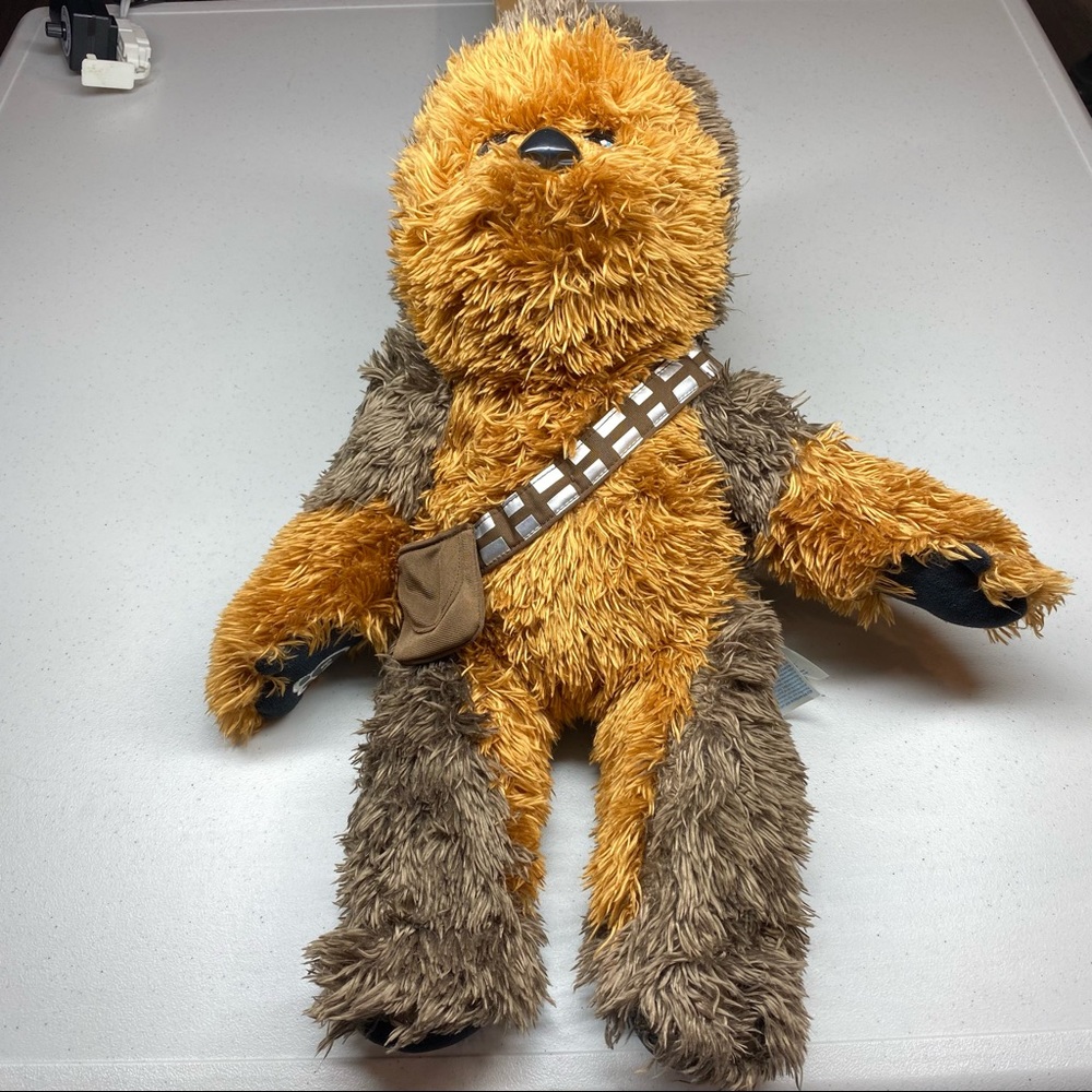 Chewbacca Wookie Build-A-Bear Stuffed Animal Star Wars Plush